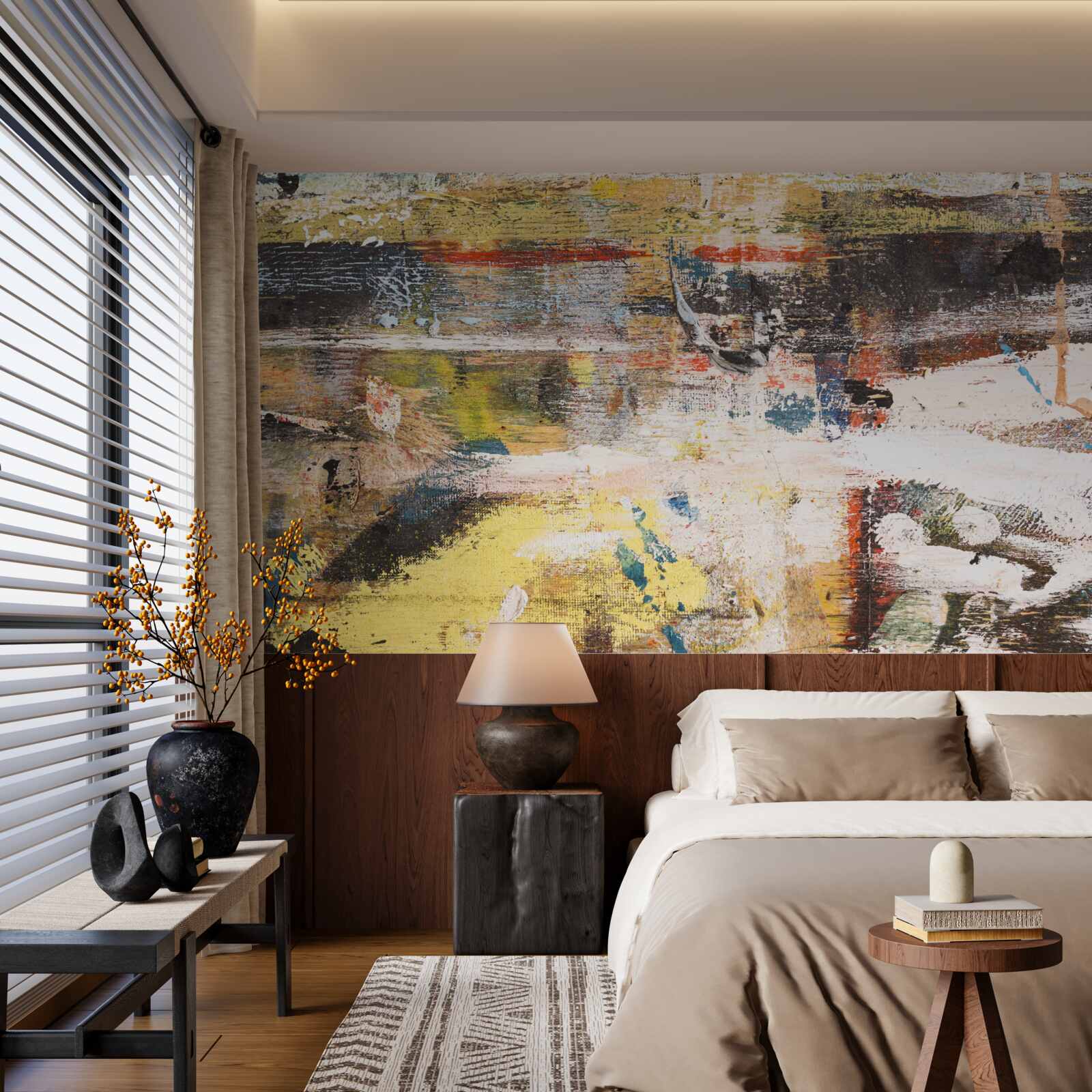 Fototapeta piaszczysta plaża, gdzie woda jest tak spokojna