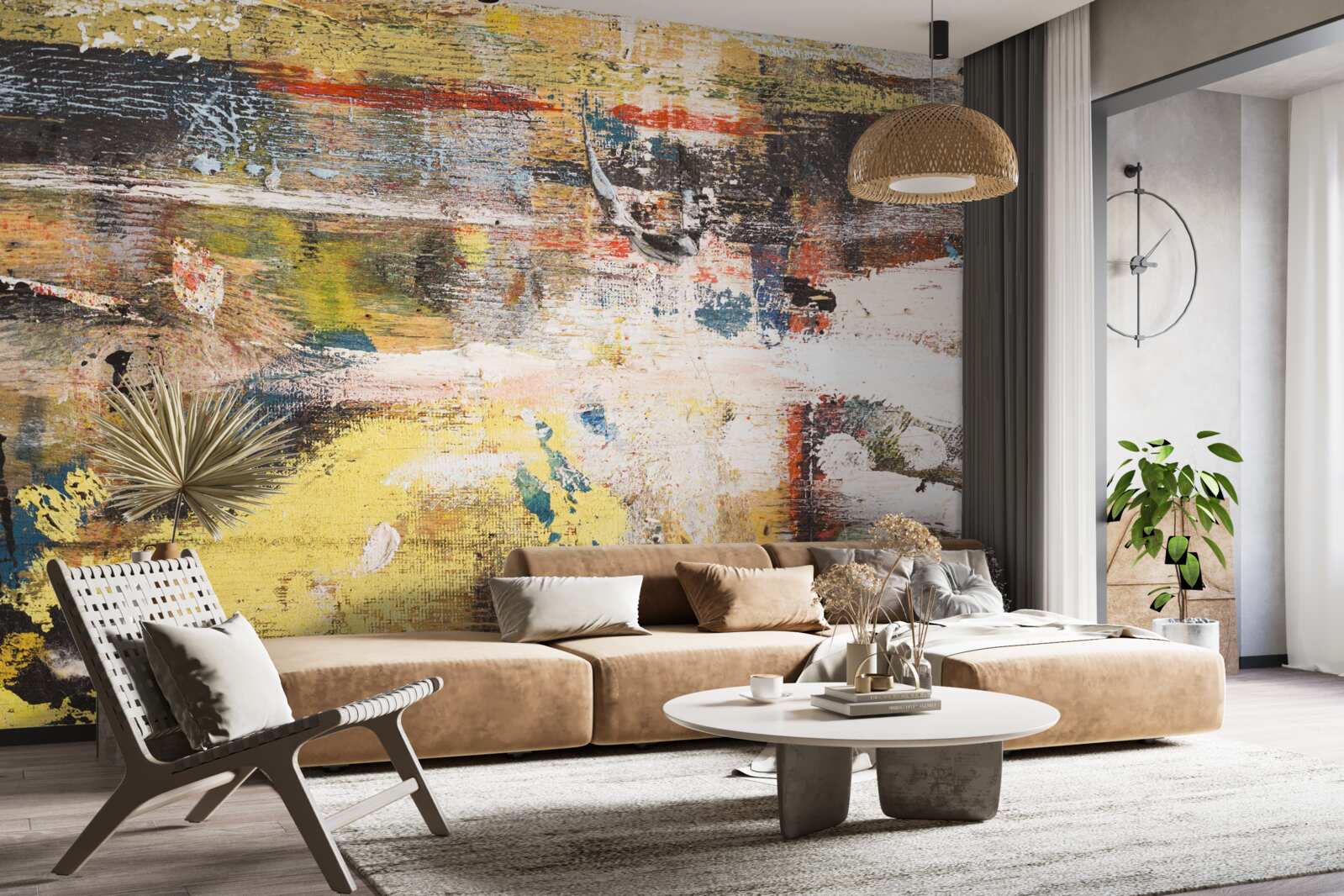 Fototapeta piaszczysta plaża, gdzie woda jest tak spokojna