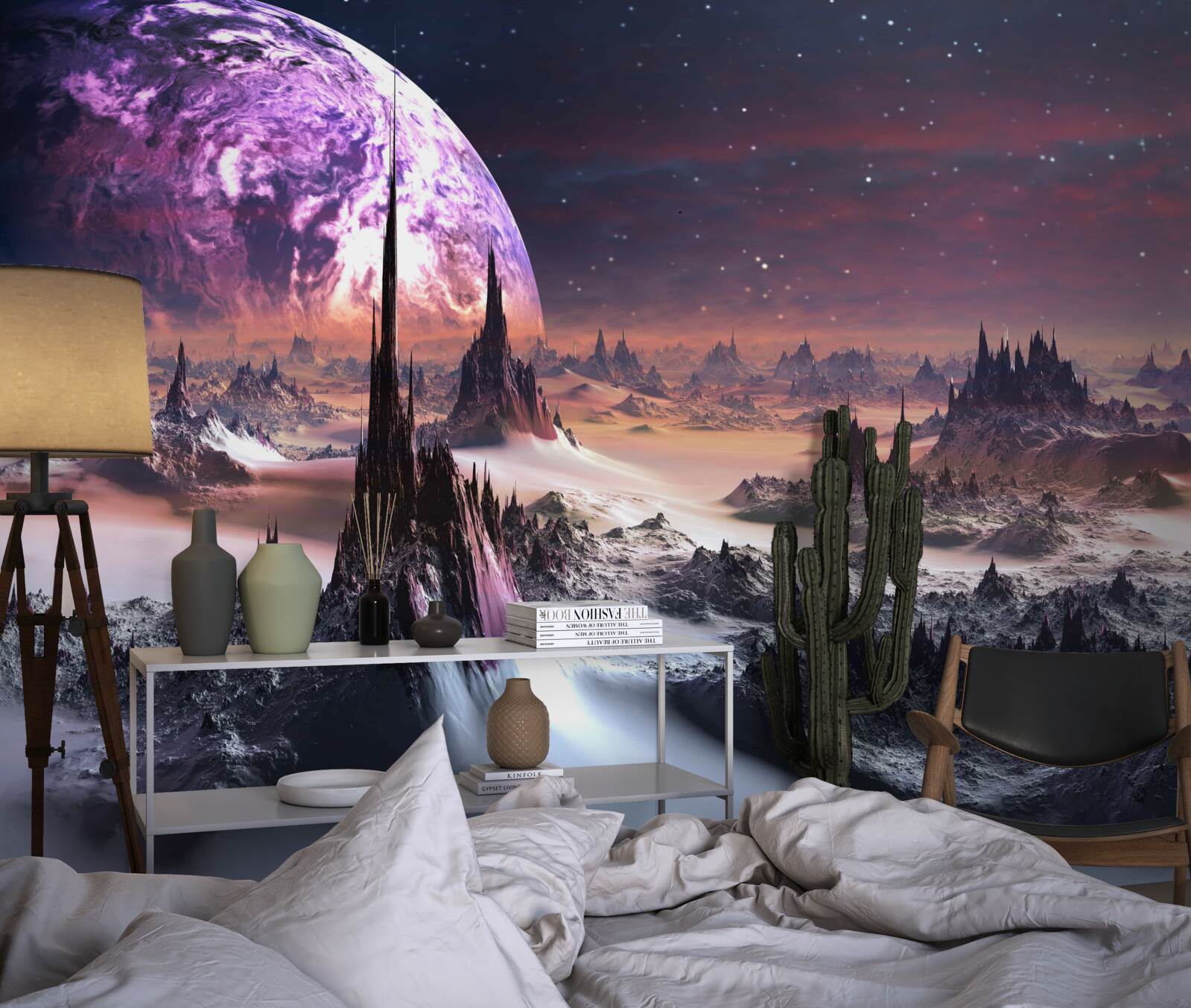 Fototapeta kosmiczny krajobraz i wszechświat