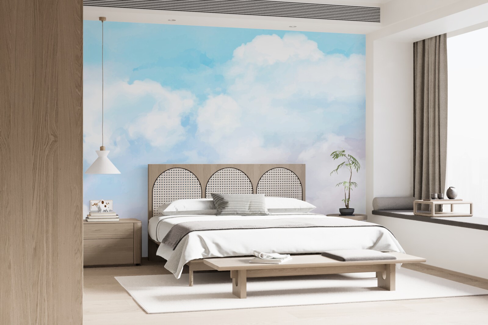 Fototapeta niebo jest jasne i kolorowe