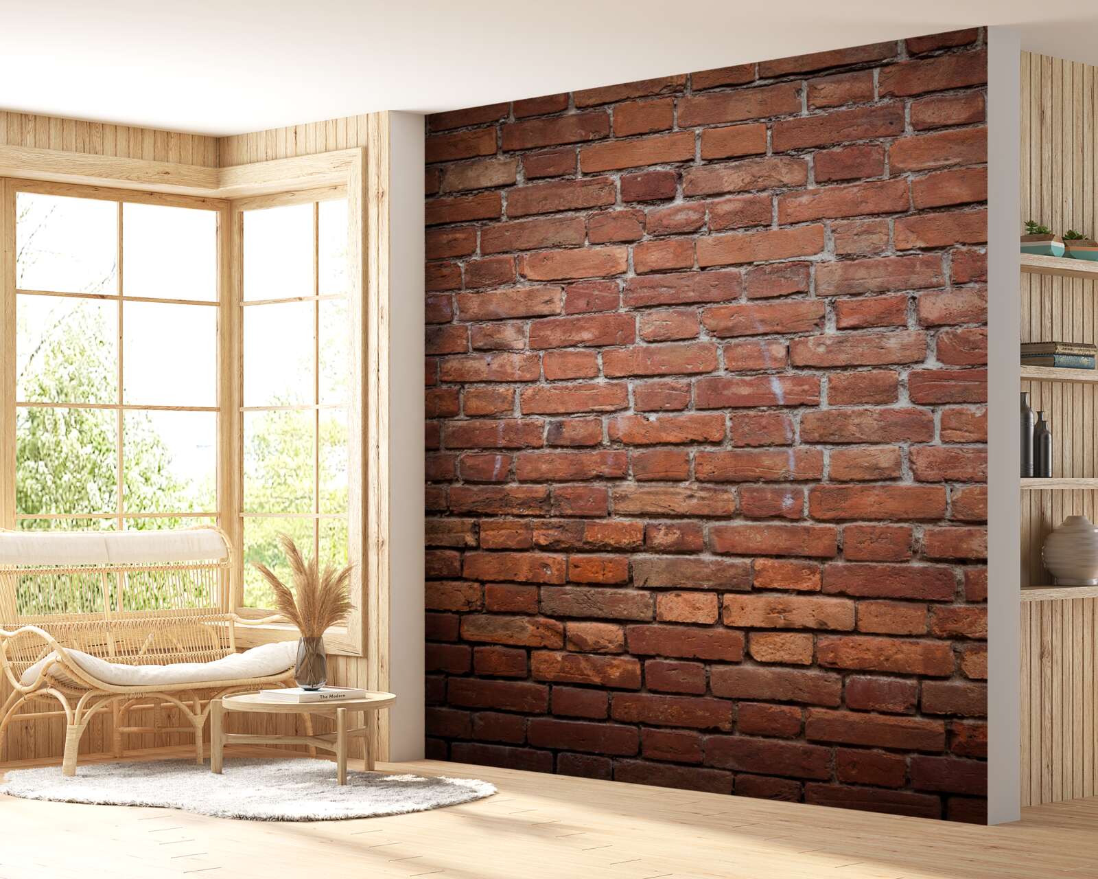 Fototapeta kwadratowa część ściany