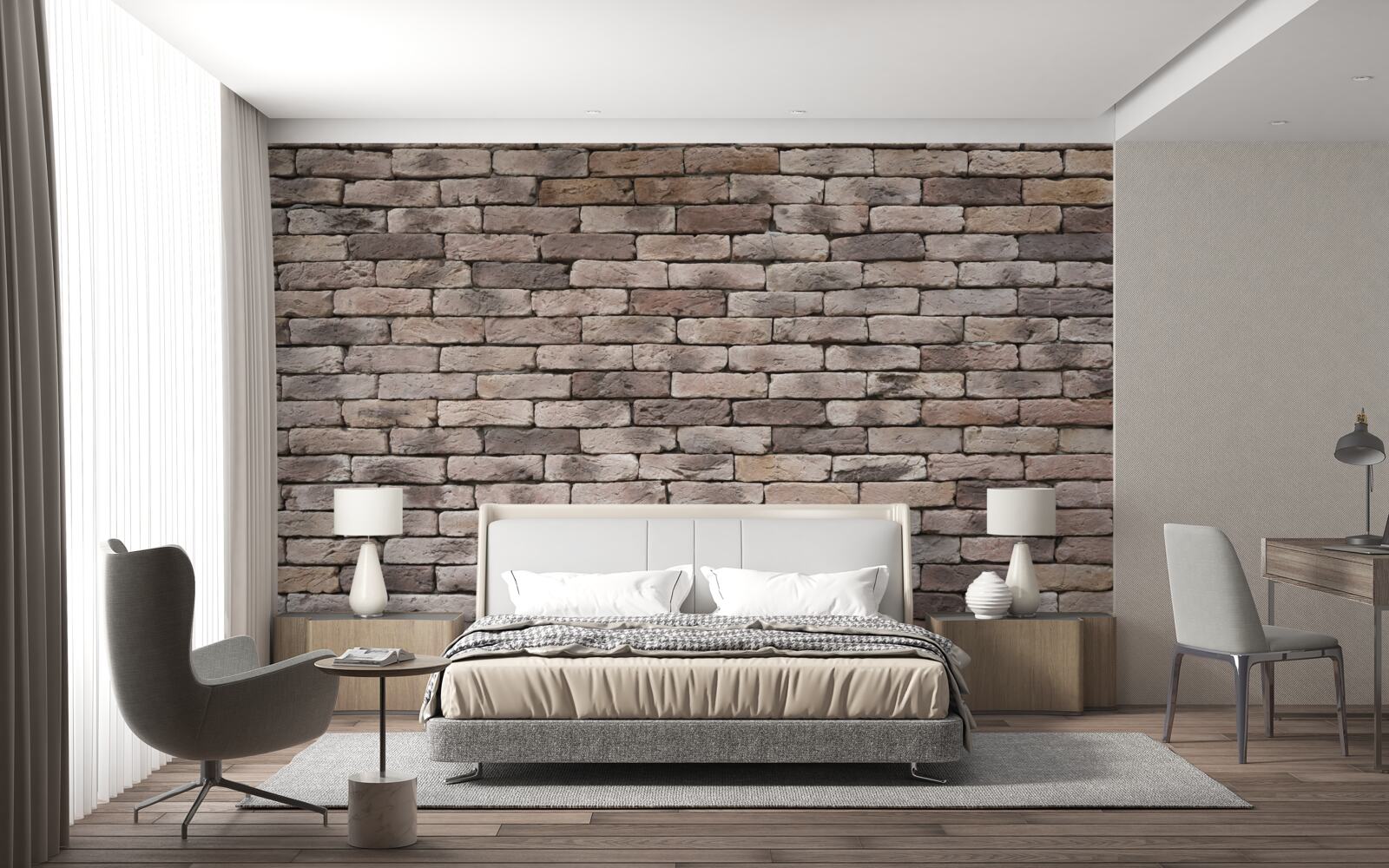 Fototapeta ręcznie formowana konstrukcja z cegły