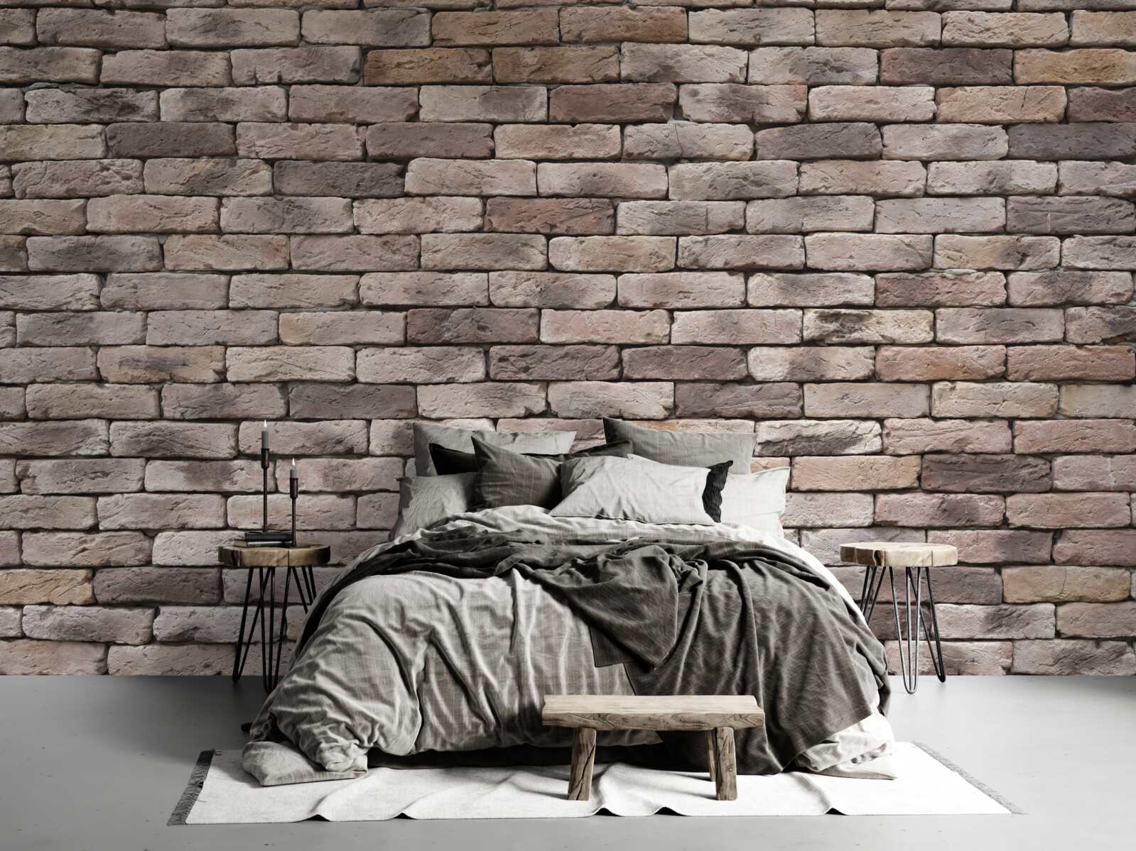 Fototapeta ręcznie formowana konstrukcja z cegły