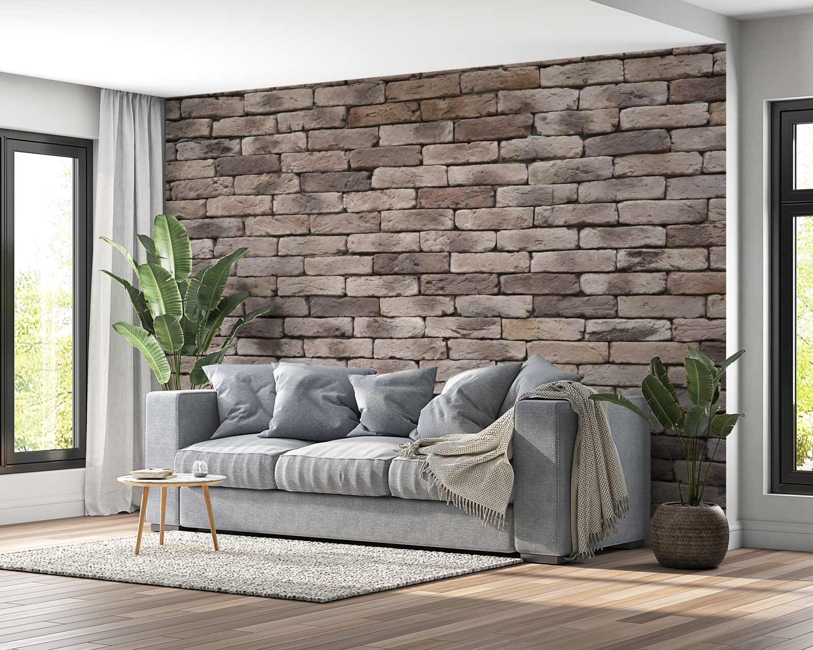 Fototapeta ręcznie formowana konstrukcja z cegły