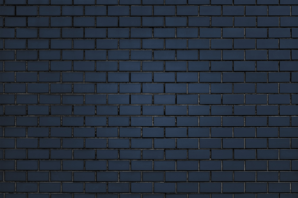 Fototapeta całkowicie ciemna ceglana ściana