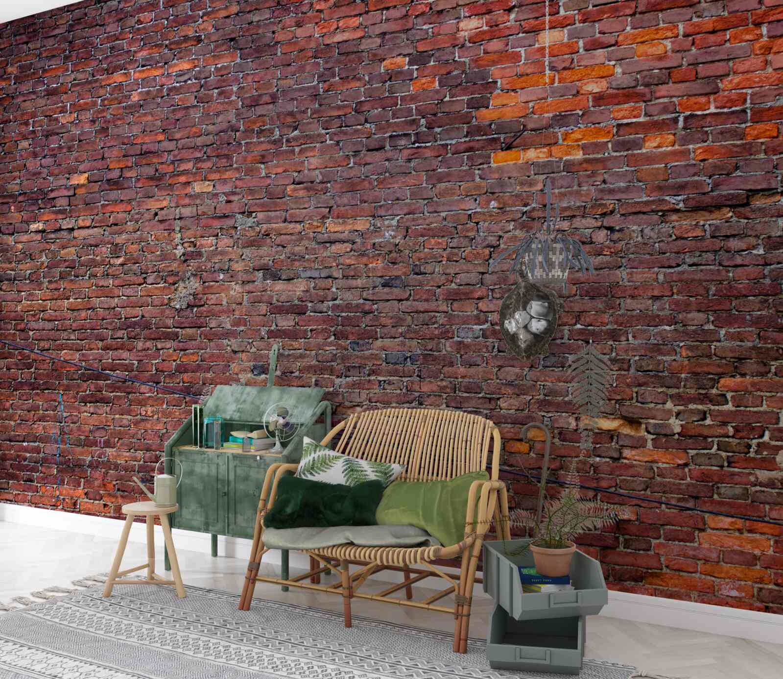 Fototapeta stary mur z czerwonej cegły