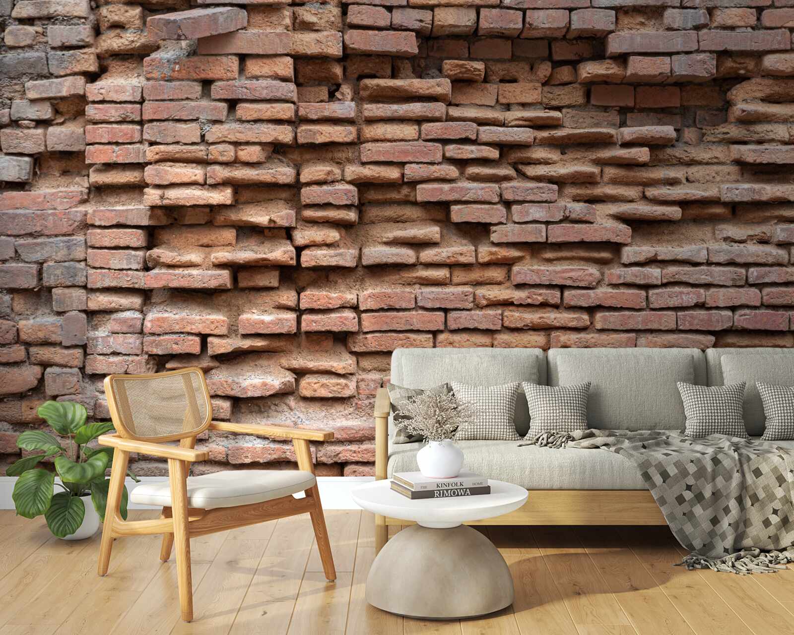 Fototapeta mur z kamienia, który się rozpada