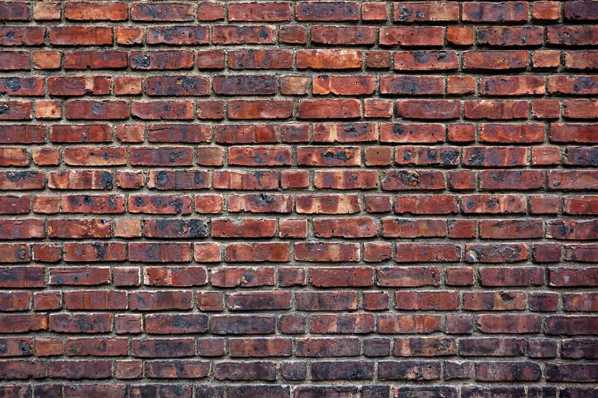 Fototapeta ciemna ceglana ściana