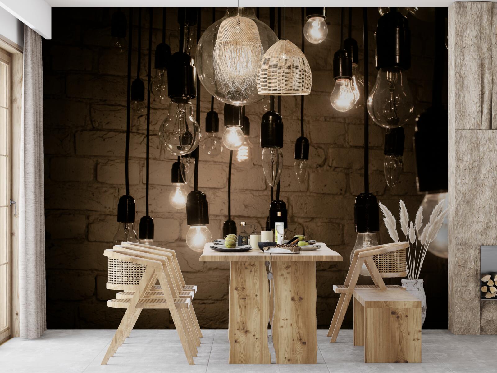 Fototapeta kształty żarówek są różne