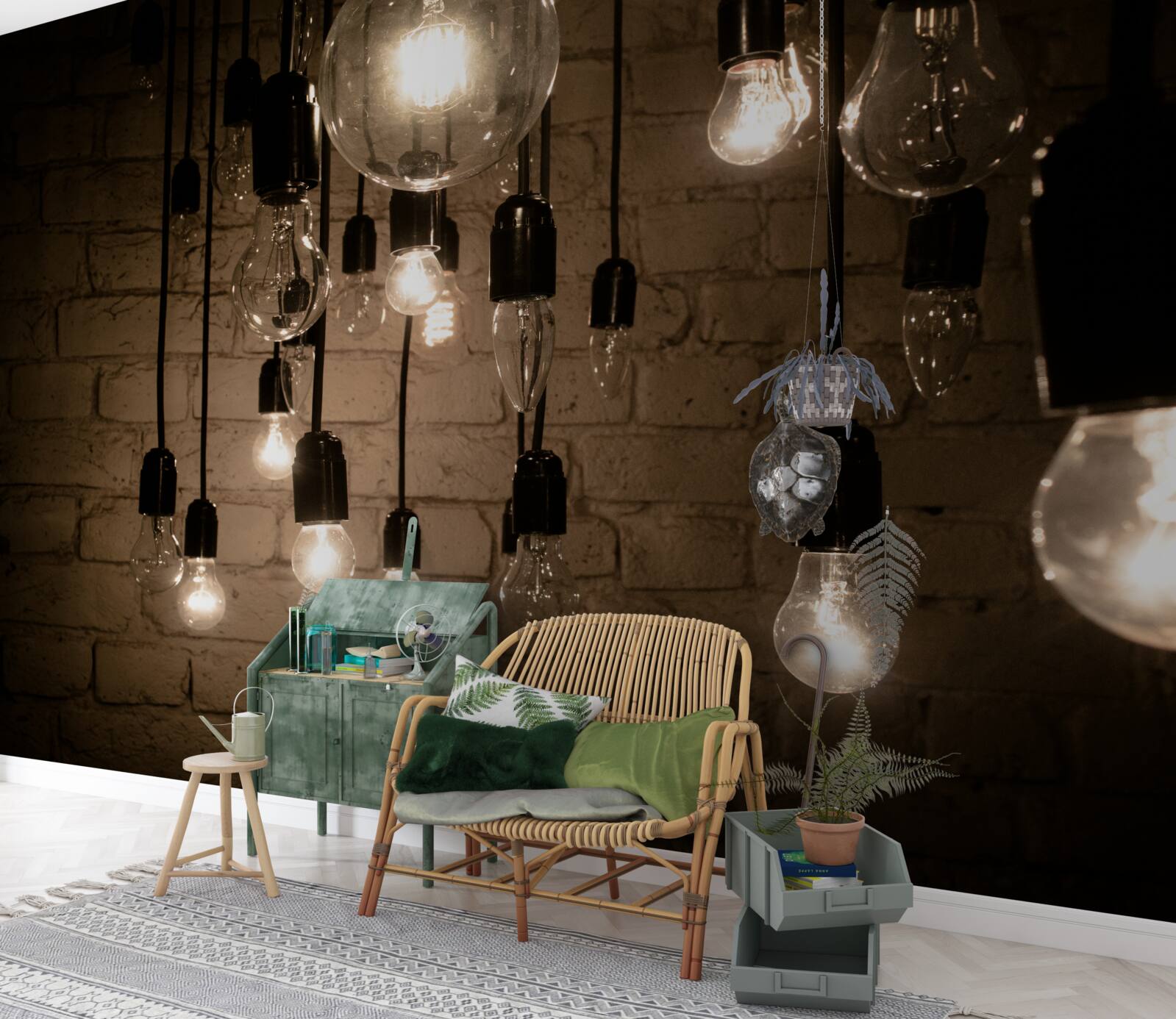 Fototapeta kształty żarówek są różne