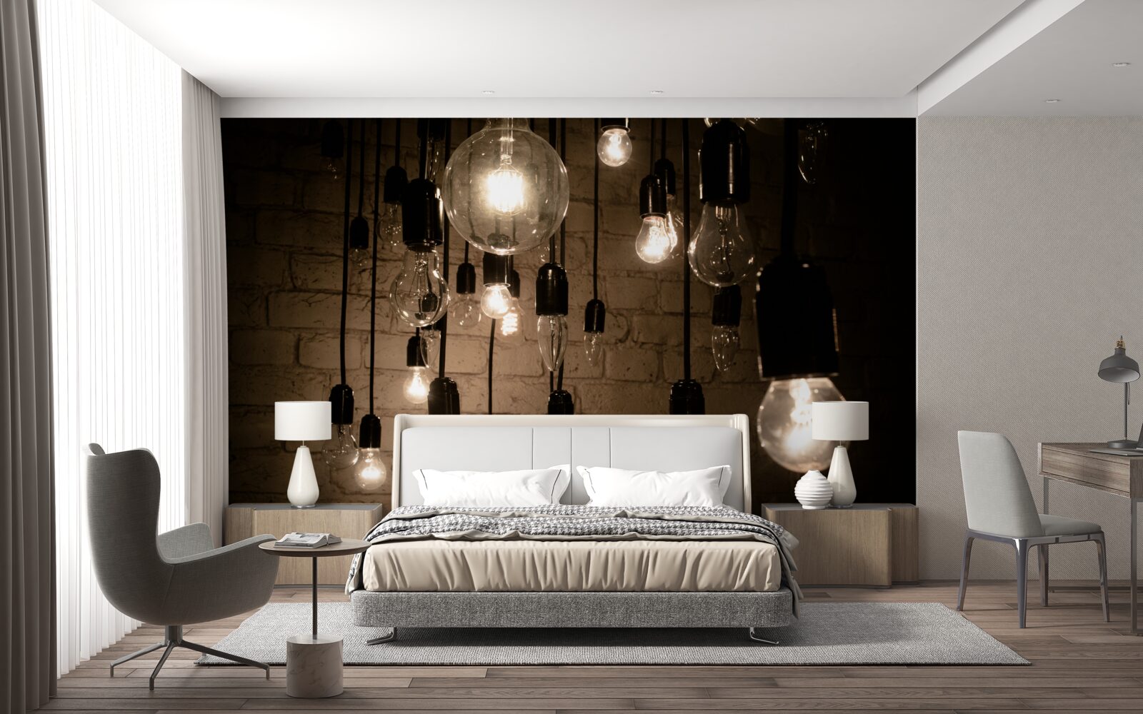 Fototapeta kształty żarówek są różne