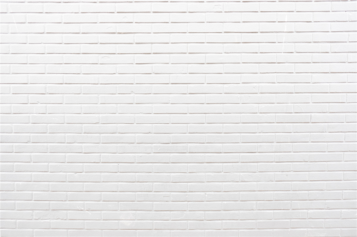 Fototapeta ceglana ściana jest nieskazitelnie biała