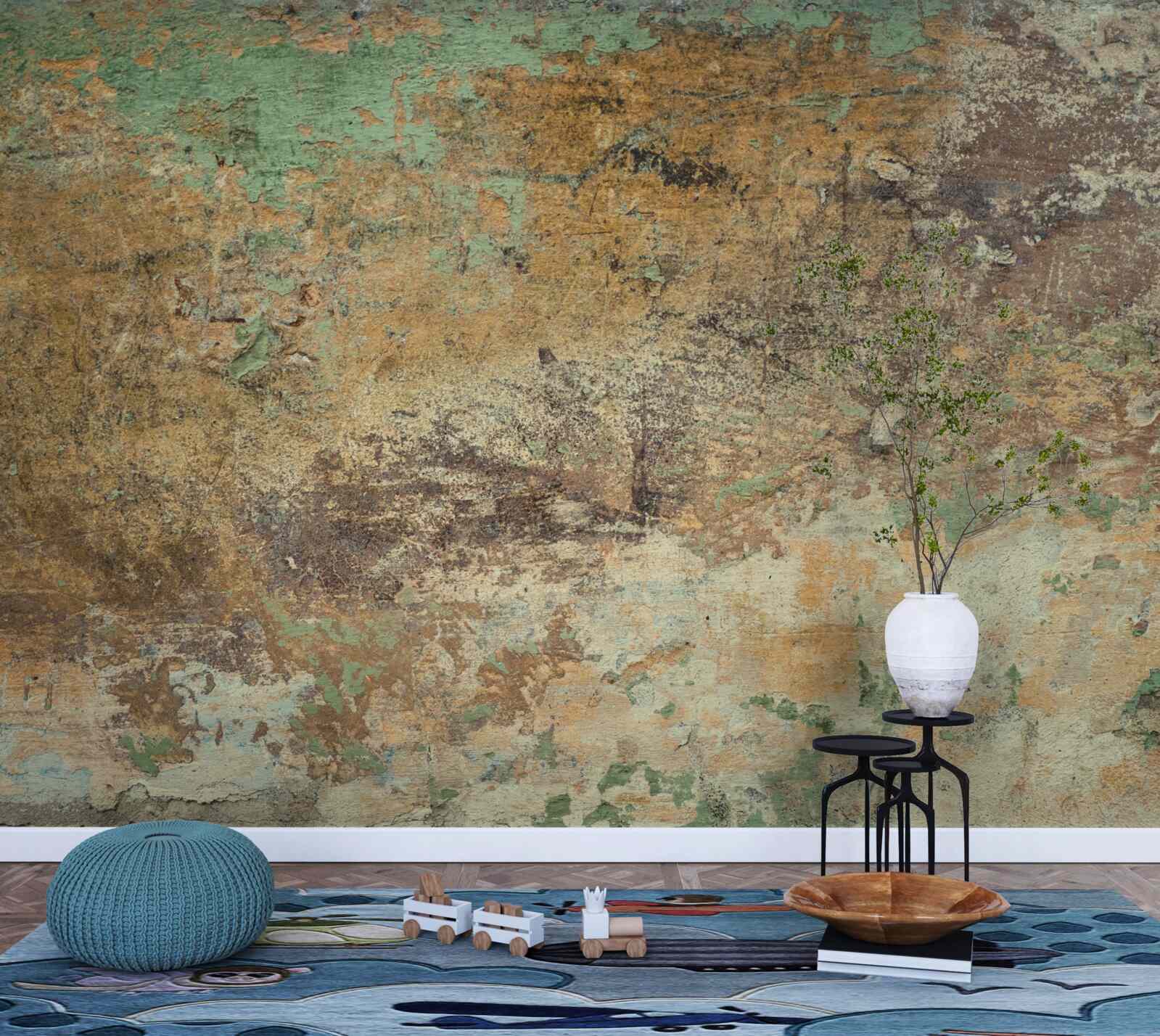 Fototapeta struktura zanieczyszczonej ściany