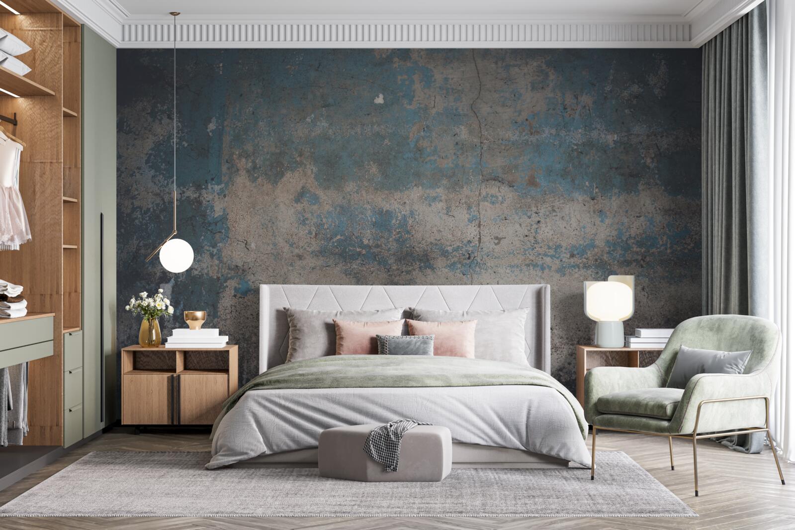 Fototapeta struktura ściany zatarta przez czas