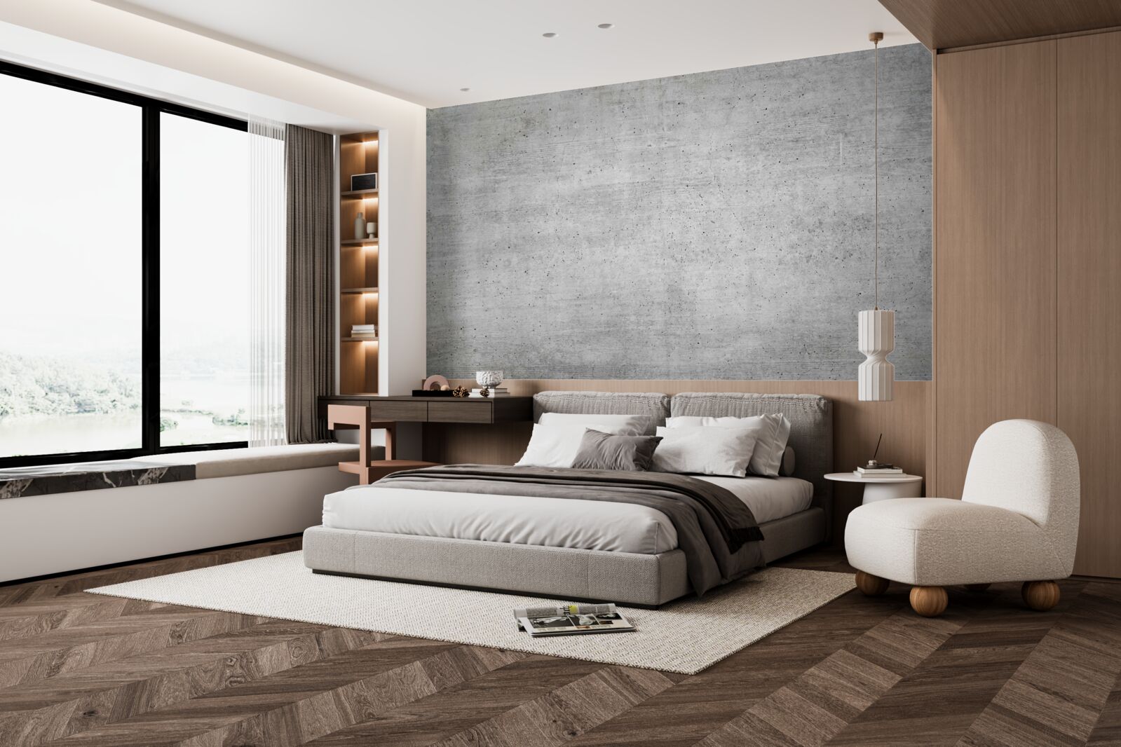 Fototapeta otynkowana szara tekstura