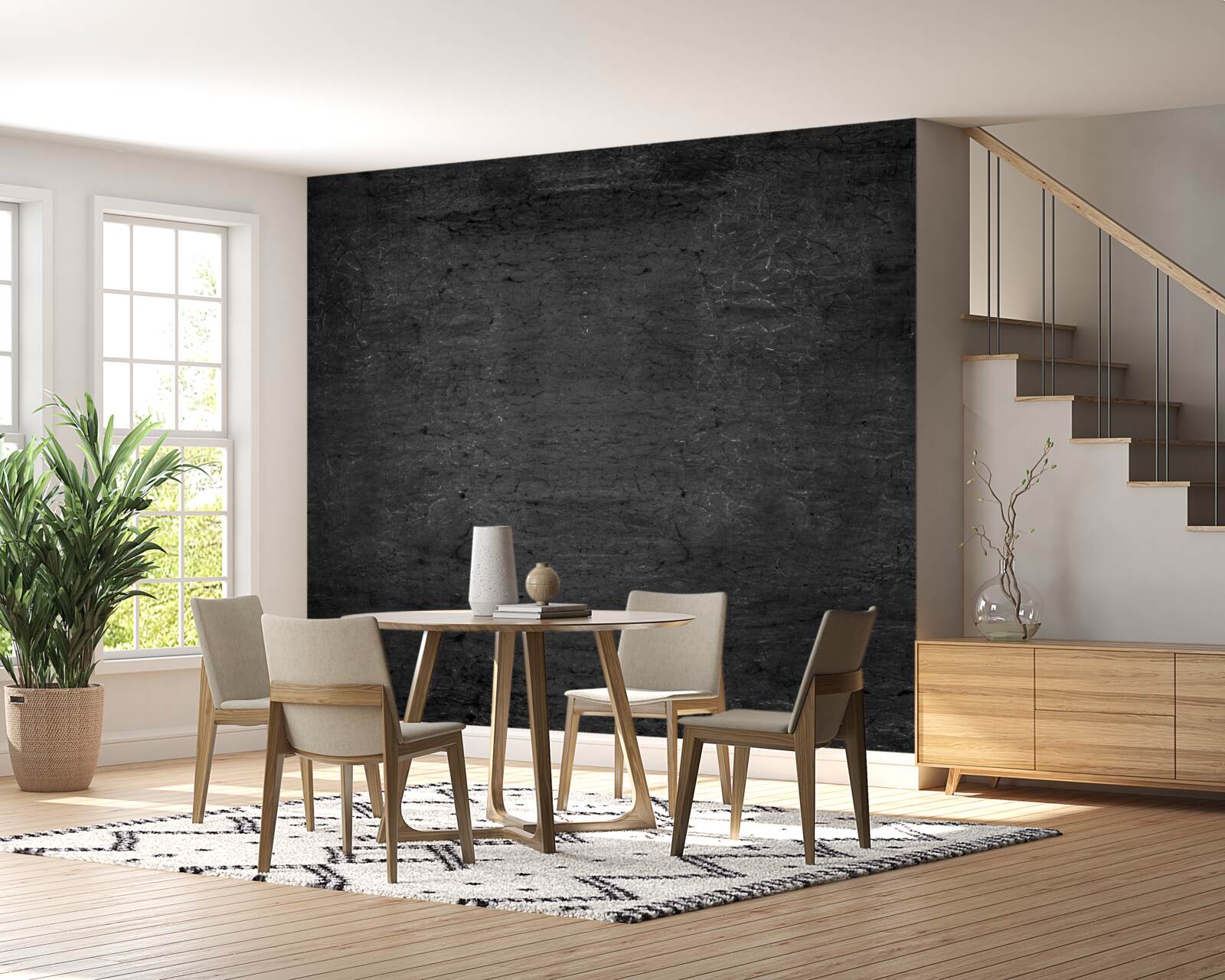 Fototapeta ciemna cementowa ściana