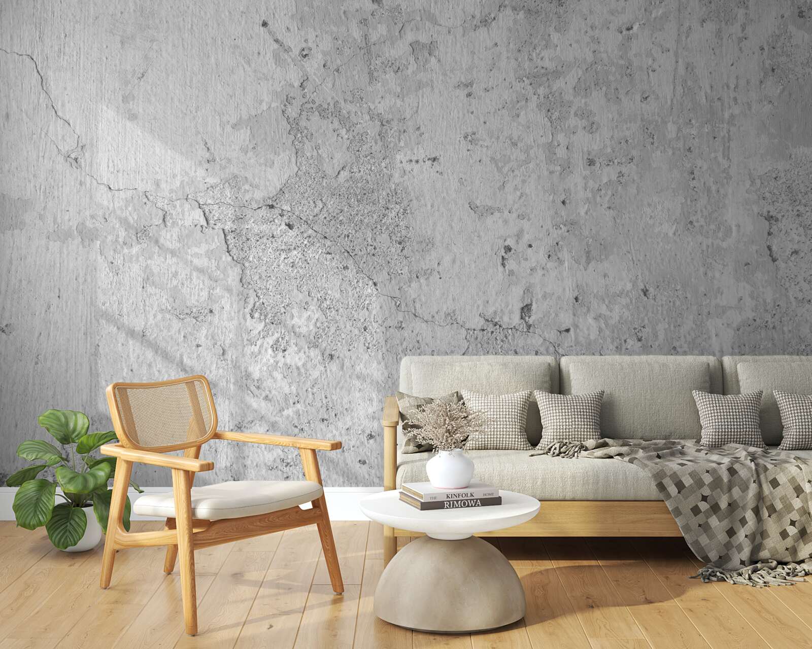 Fototapeta cement jest szary i pokryty zadrapaniami