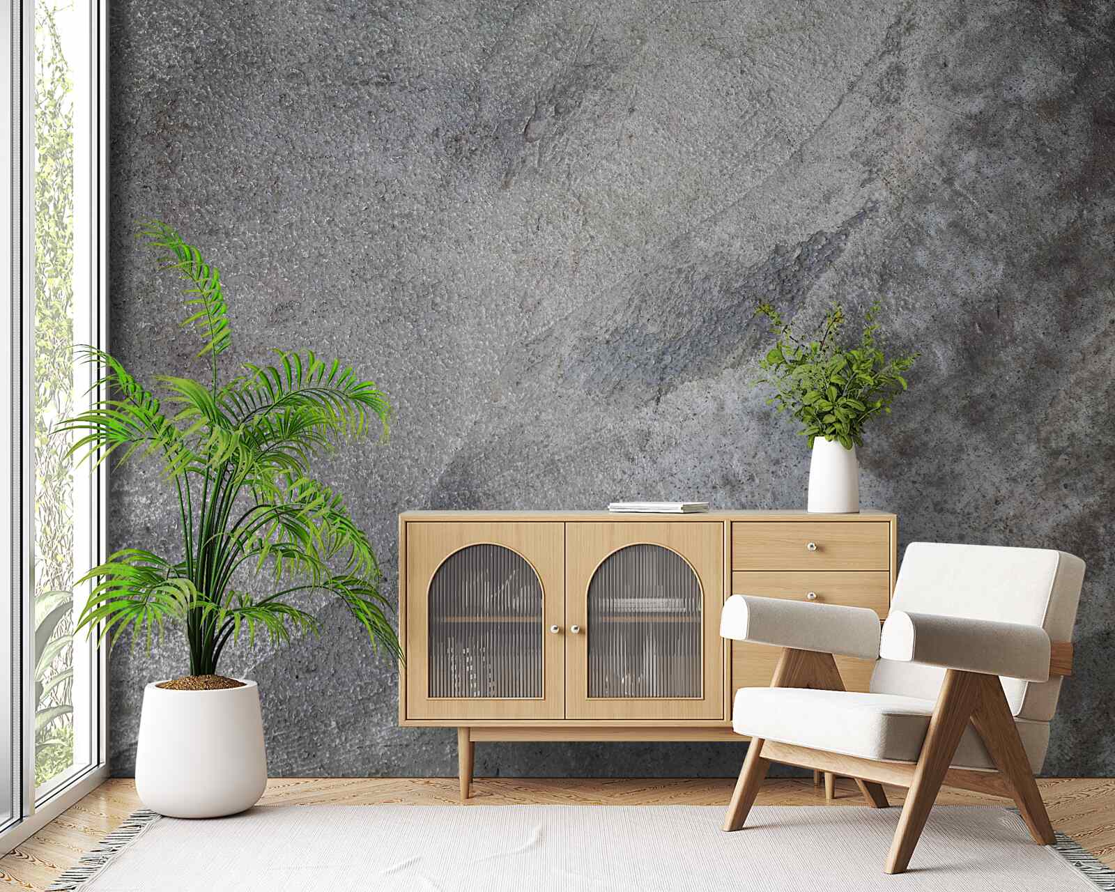 Fototapeta Ściana polerowana z cementu