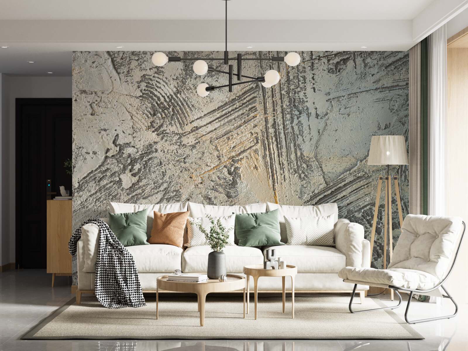 Fototapeta unikalny tynk dekoracyjny