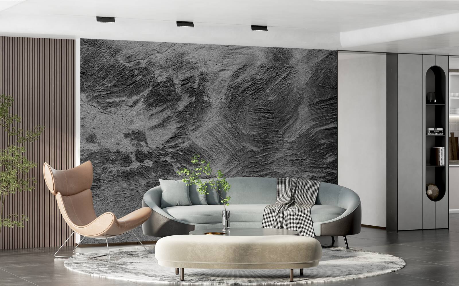 Fototapeta dekoracyjne paski w jasnych i ciemnych odcieniach