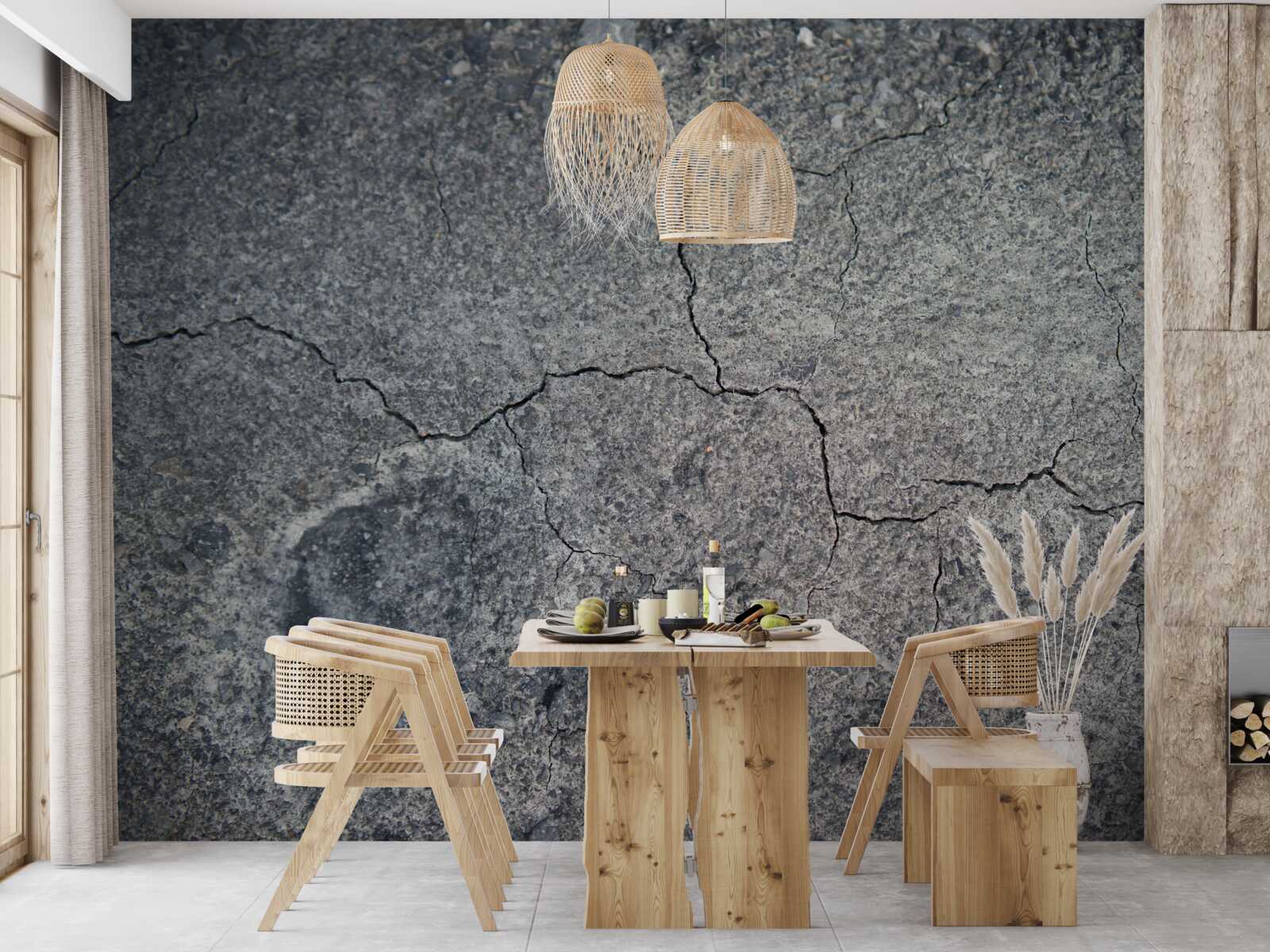 Fototapeta stan wysuszonej gleby