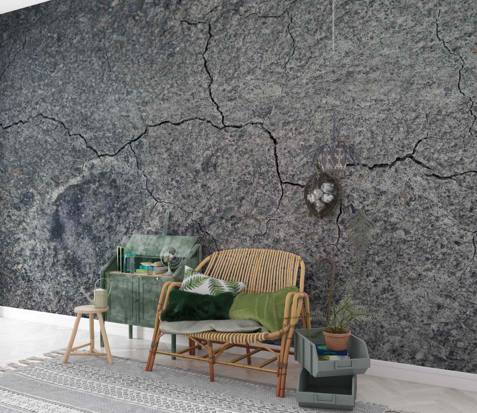 Fototapeta stan wysuszonej gleby