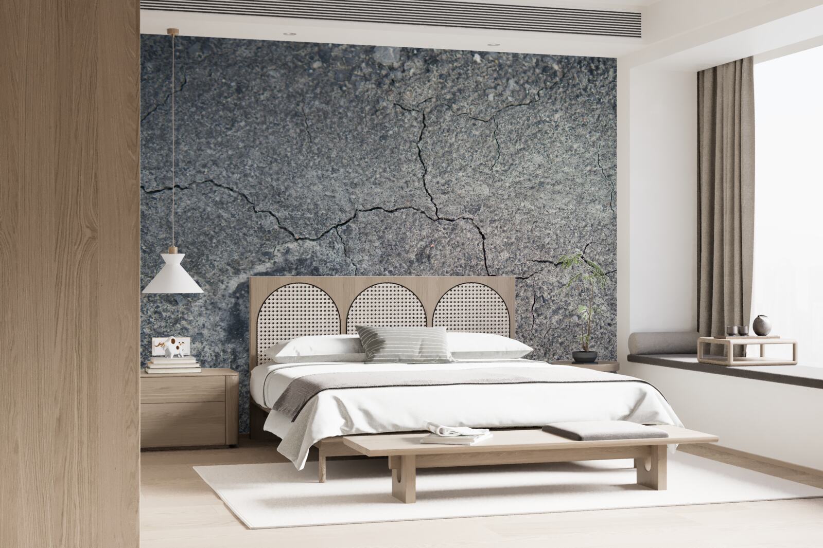 Fototapeta stan wysuszonej gleby