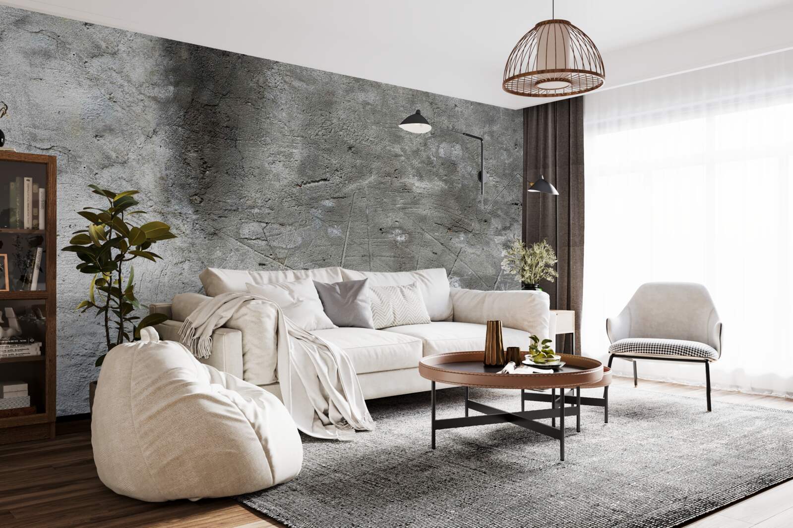 Fototapeta tło z brudnym szarym odcieniem