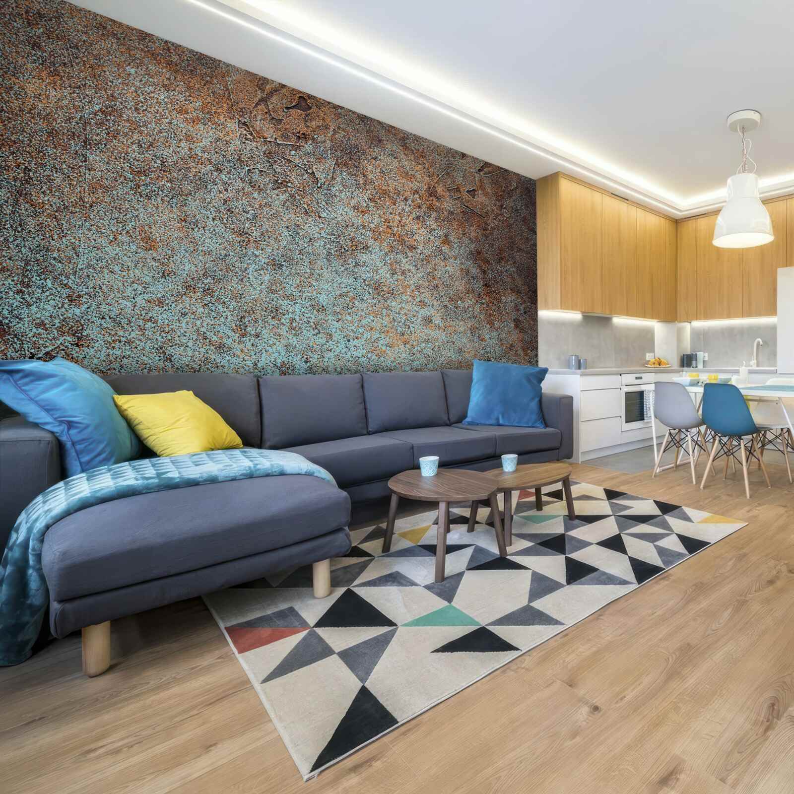 Fototapeta ciemno oksydowana powłoka żelaza