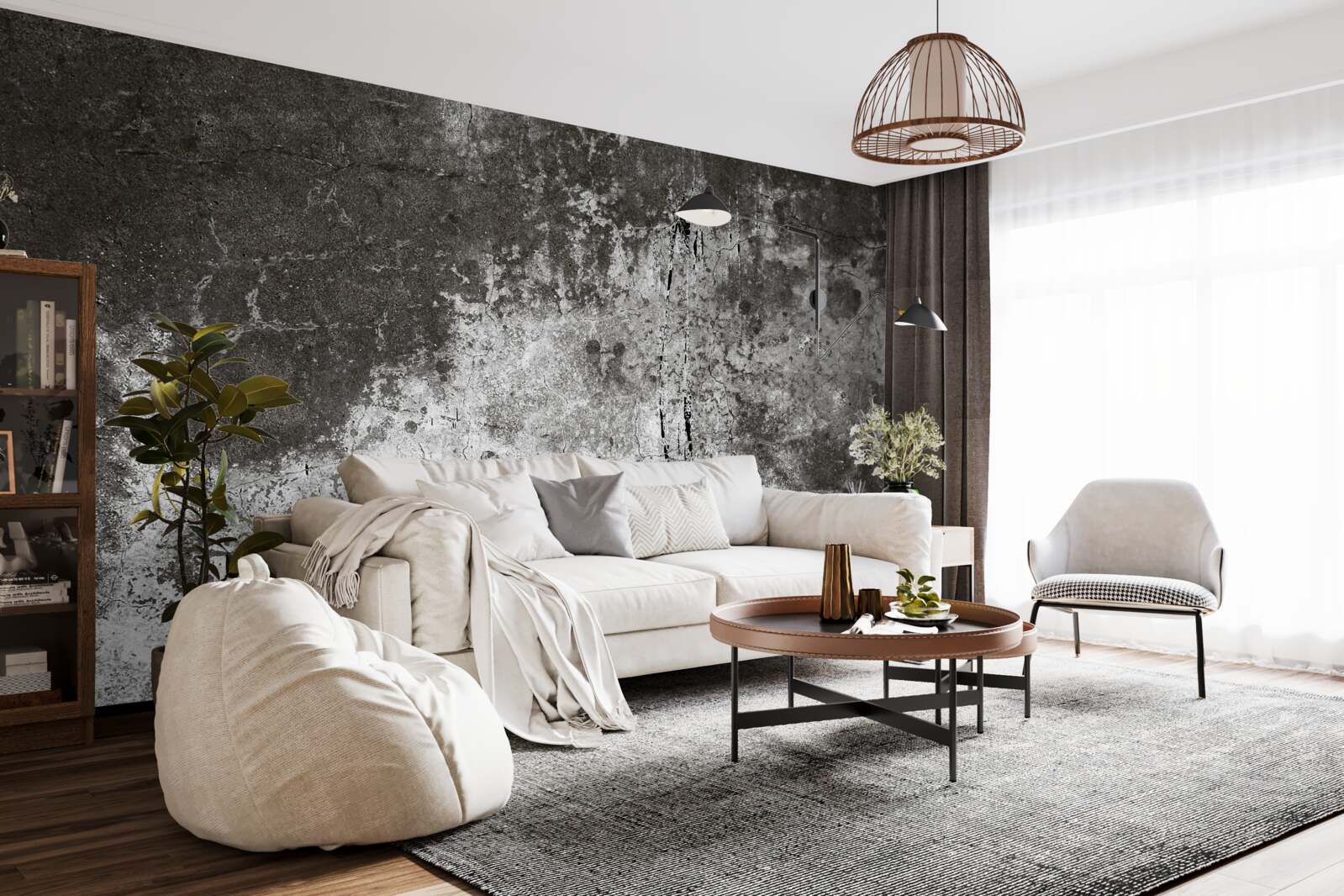 Fototapeta tło cementowe w stylu grunge