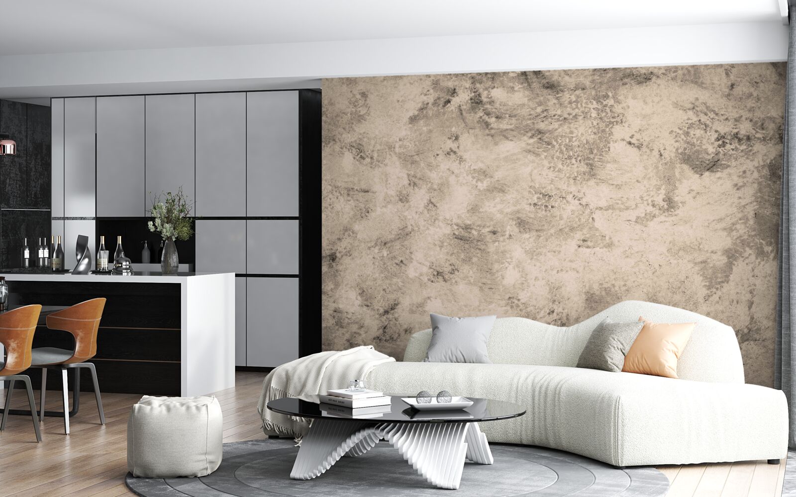 Fototapeta betonowa konstrukcja barierowa