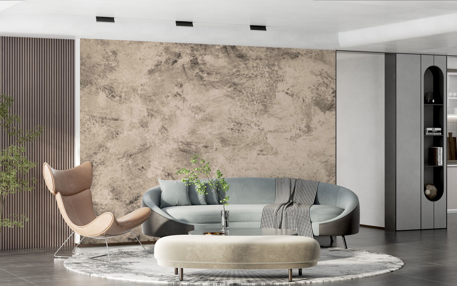 Fototapeta betonowa konstrukcja barierowa