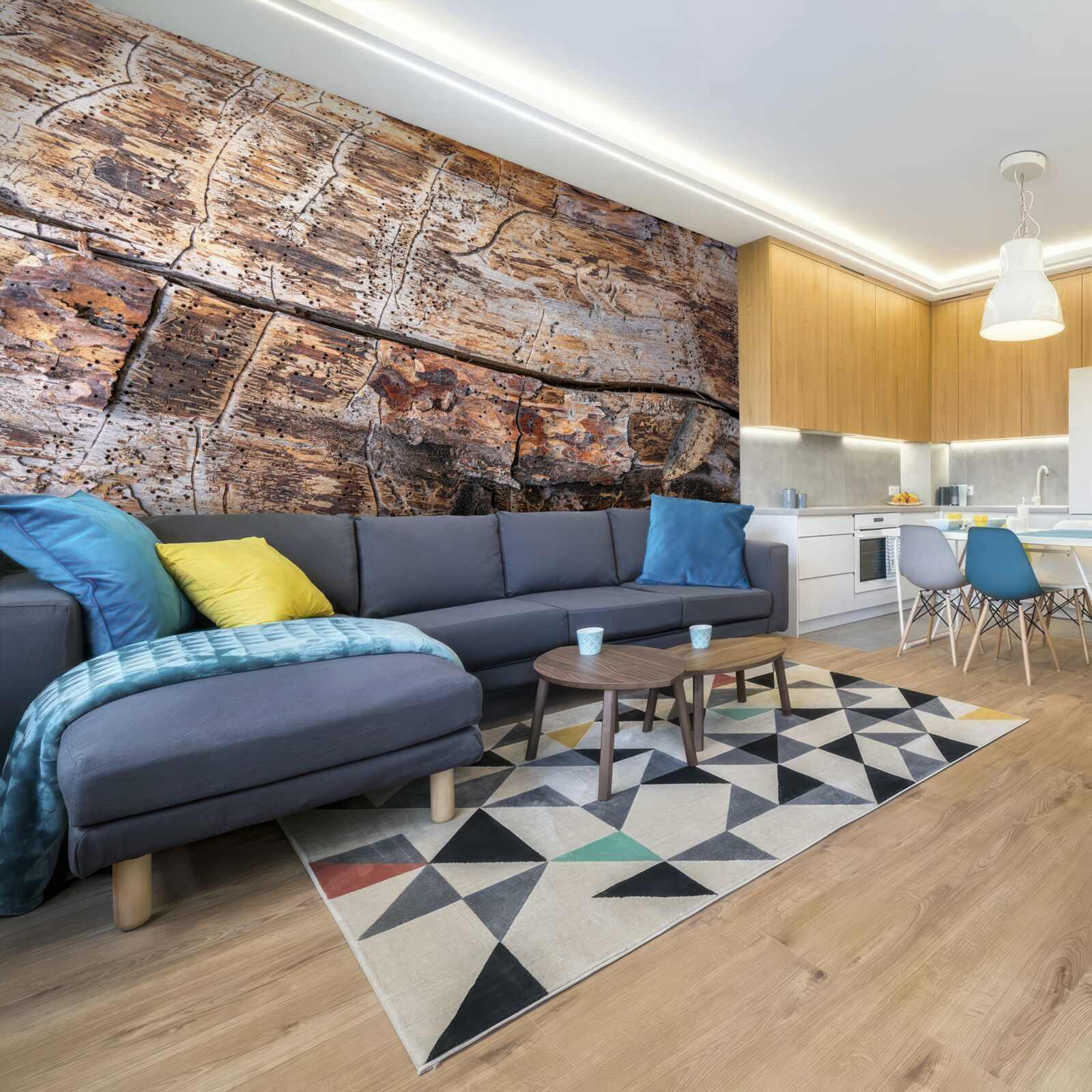 Fototapeta struktura gnijącego materiału drzewnego