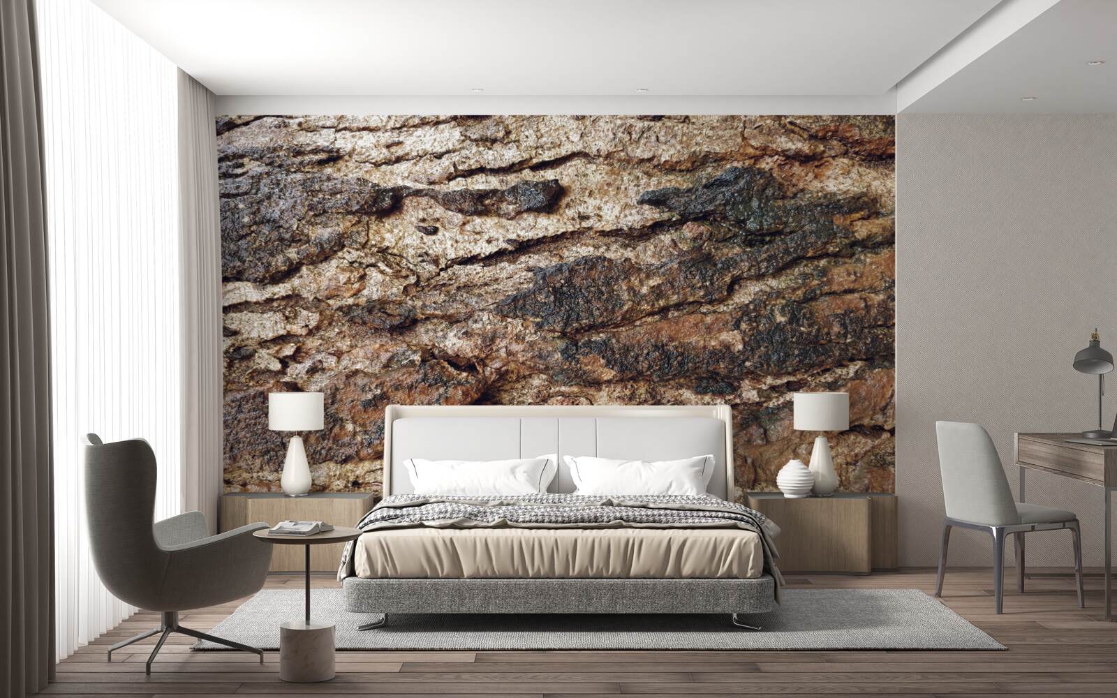 Fototapeta atrakcyjna, naturalna skórka