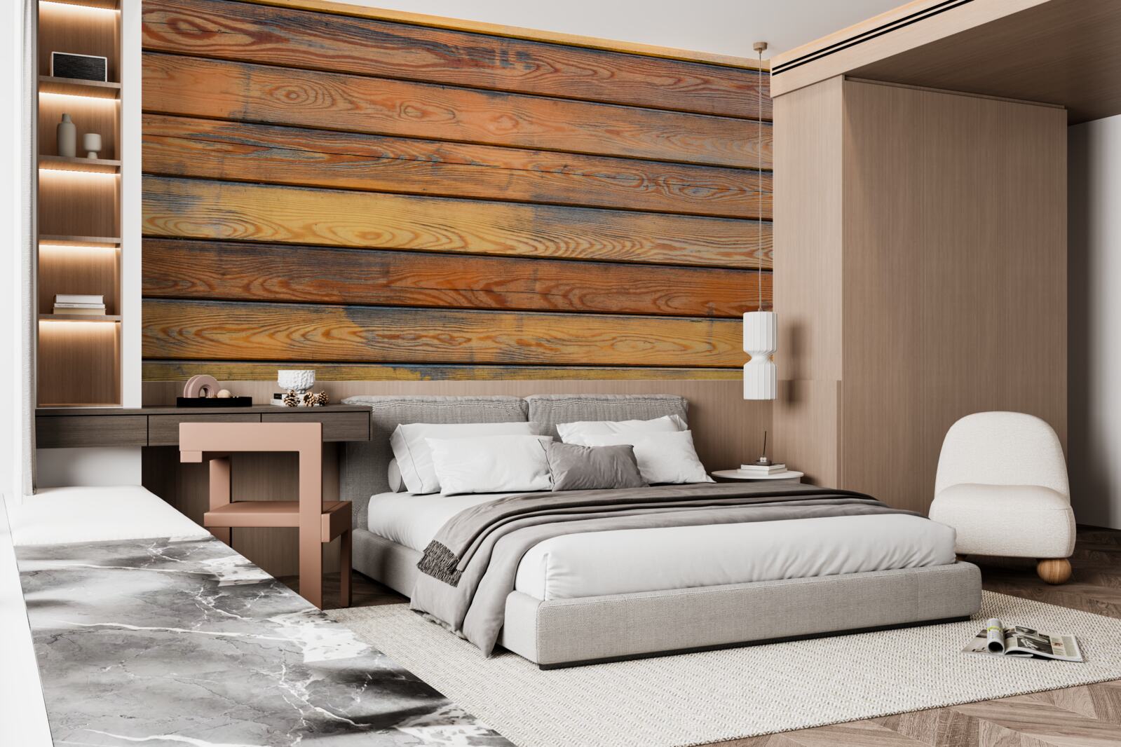 Fototapeta antyczne deski drewniane