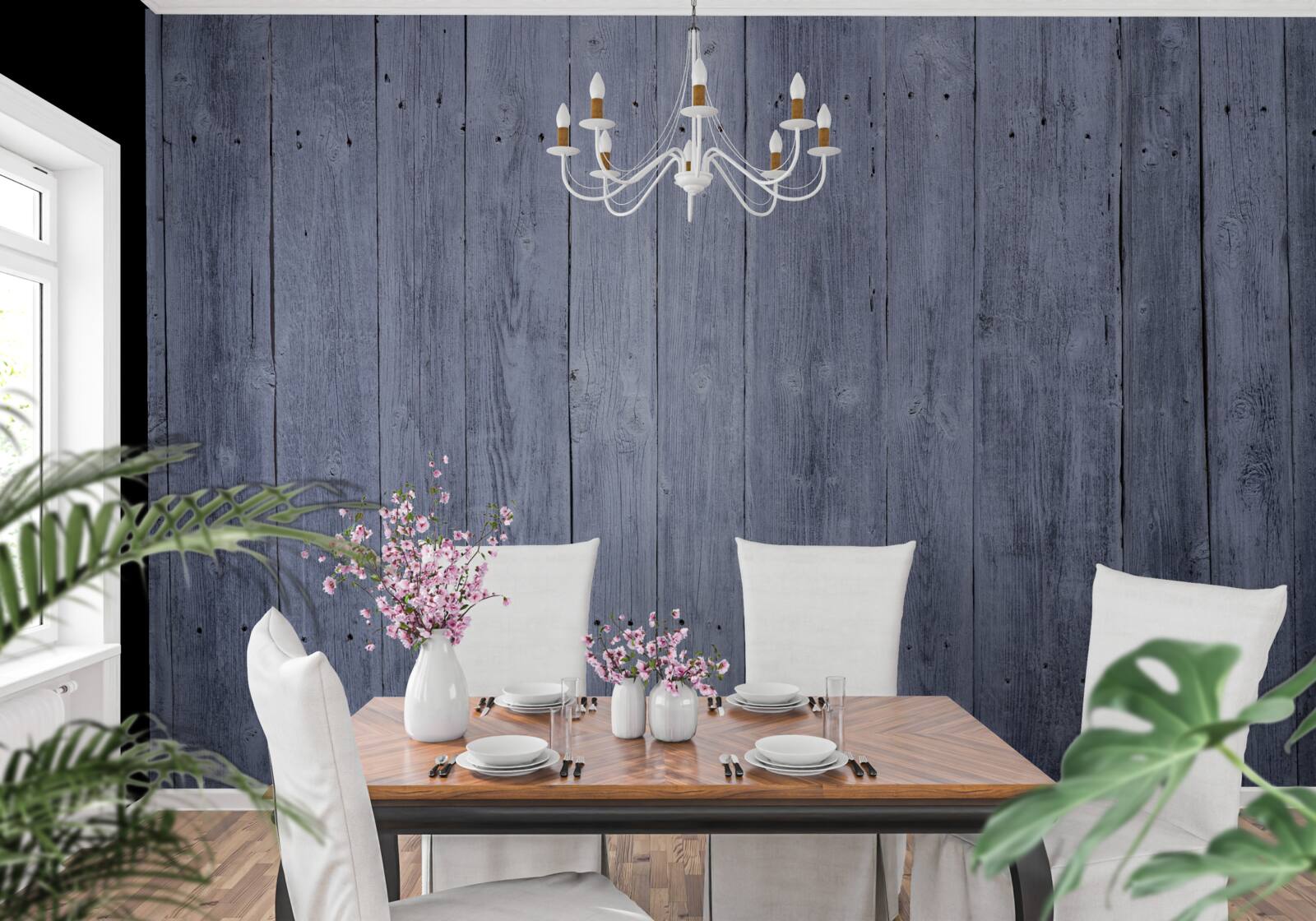 Fototapeta zabytkowy drewniany płot