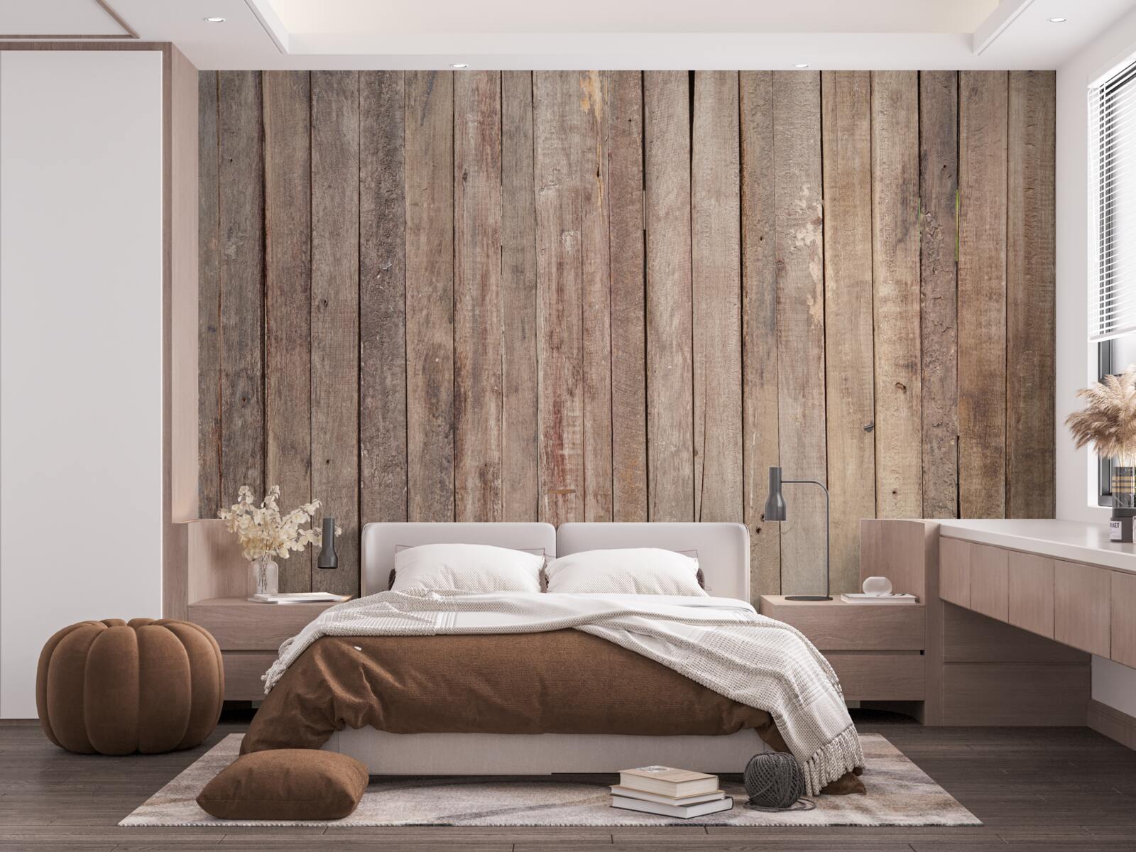 Fototapeta deski parkietowe w różnych odcieniach