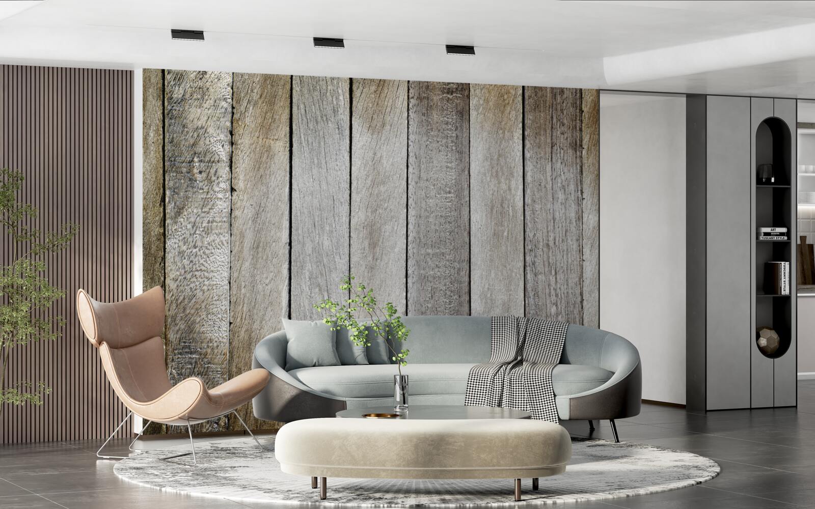 Fototapeta deska parkietowa z efektem starzenia