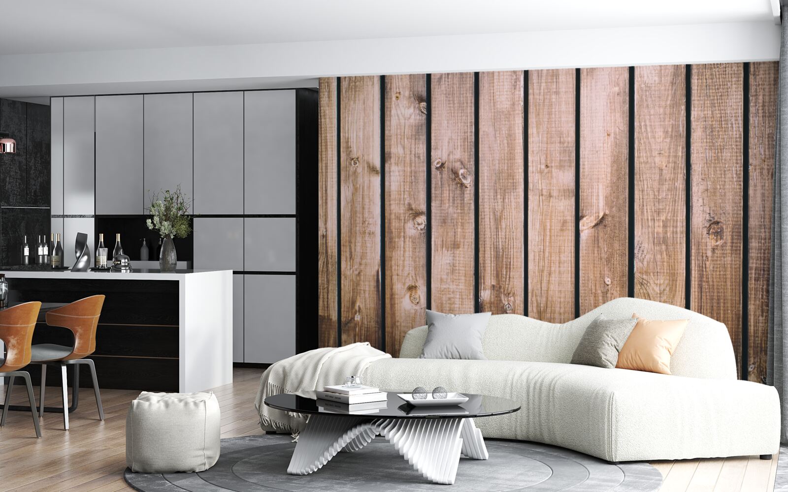 Fototapeta deska parkietowa w kolorze brązowym