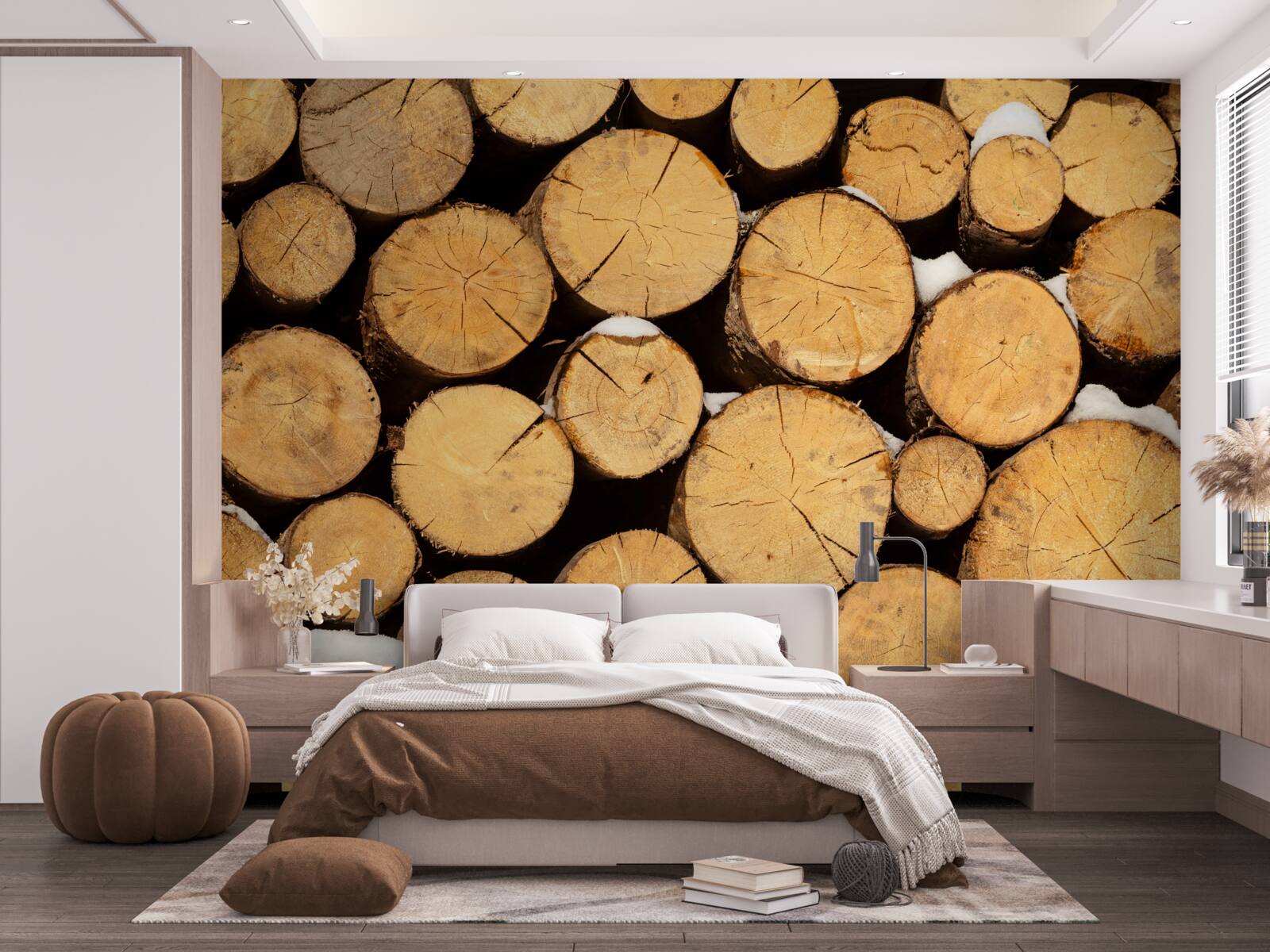 Fototapeta ostrożne wycinanie drzew