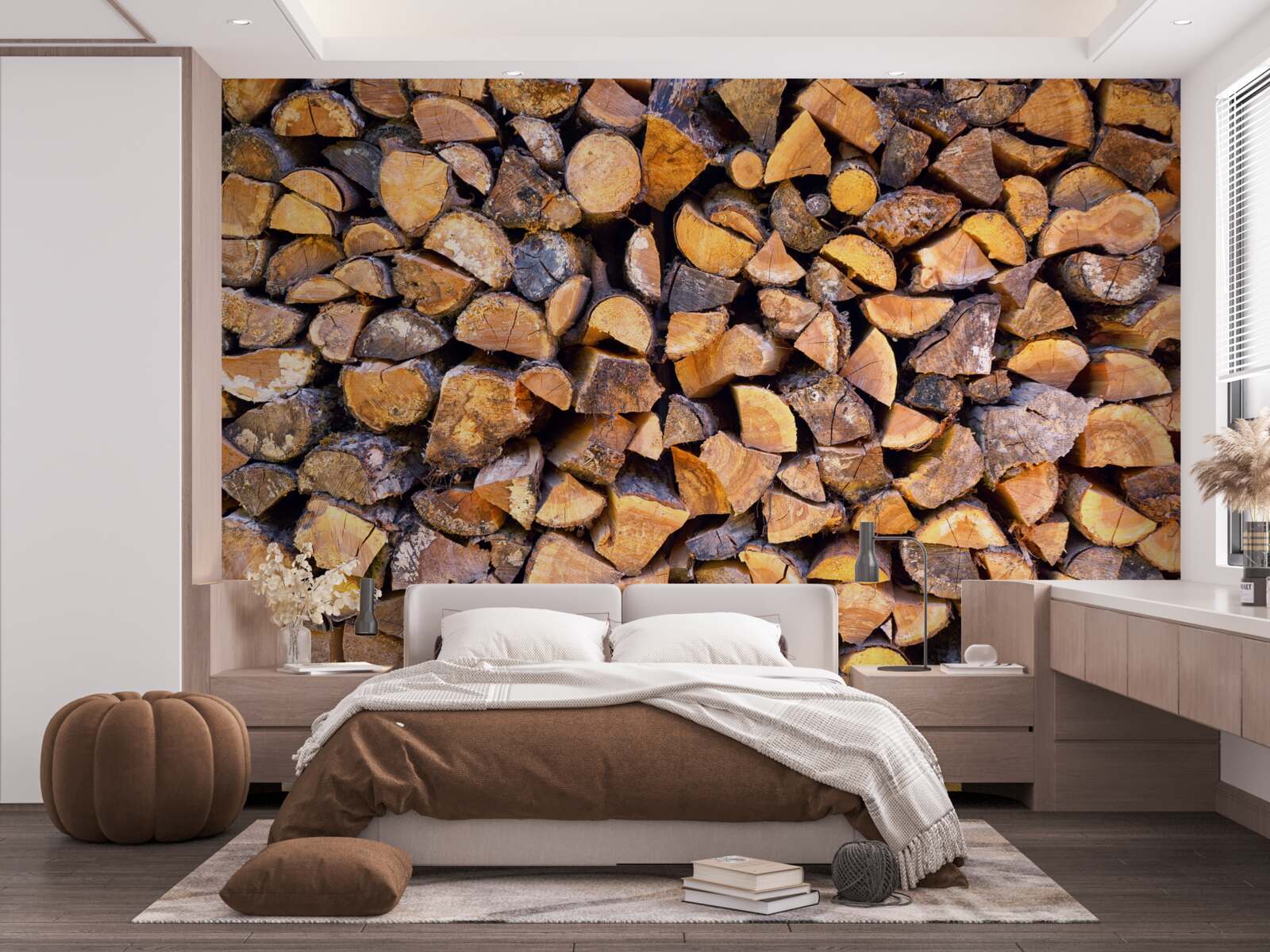 Fototapeta fragmenty pni drzew