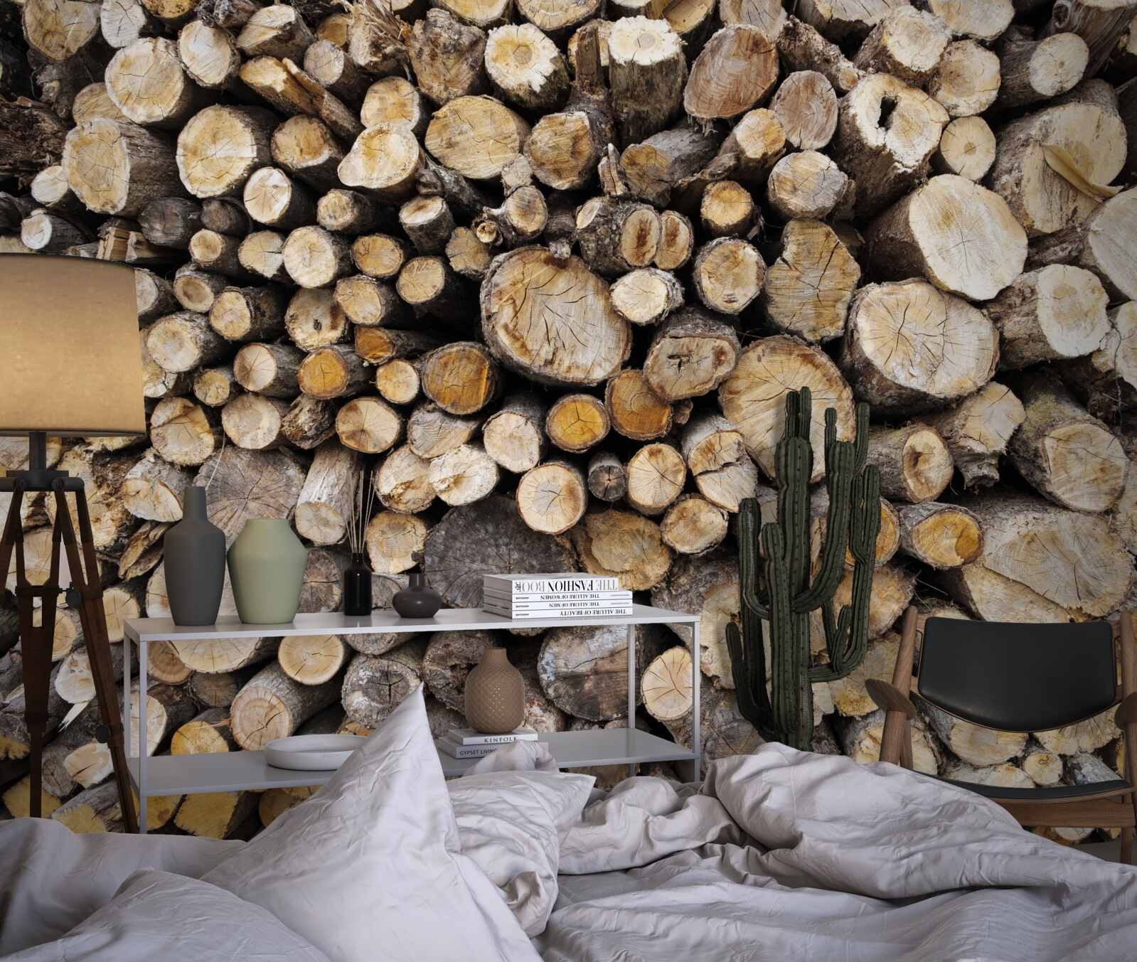 Fototapeta wyciętych drzew jest bardzo dużo