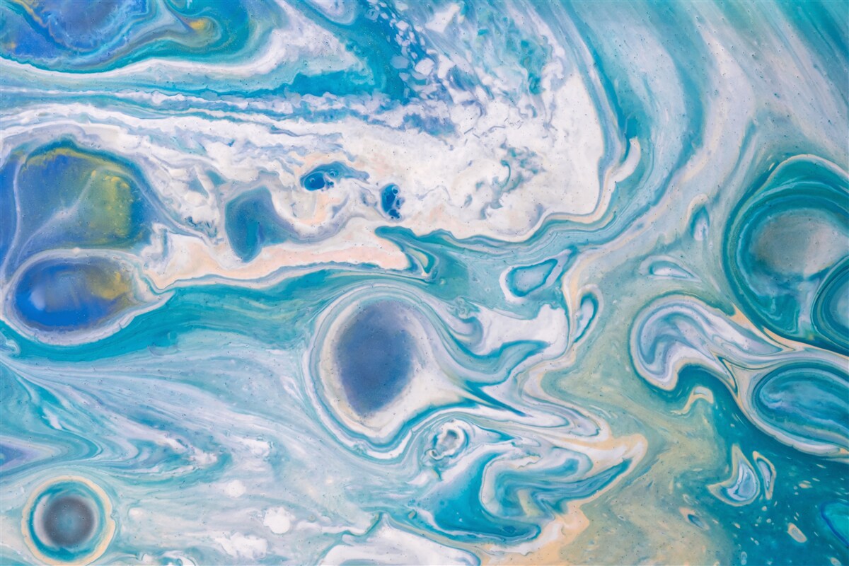 Fototapeta niebieska żywica epoksydowa