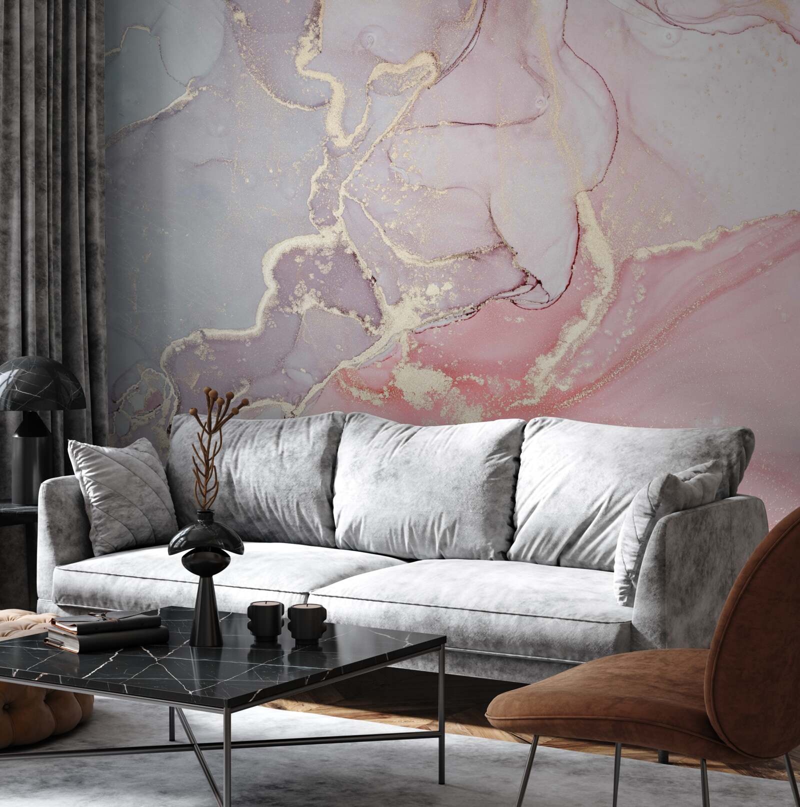 Fototapeta delikatne barwniki alkoholowe