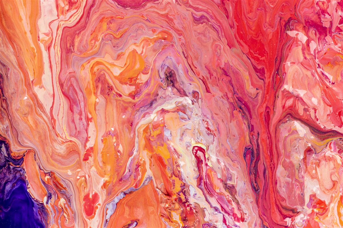 Fototapeta kolorowe przepływy gradientowe