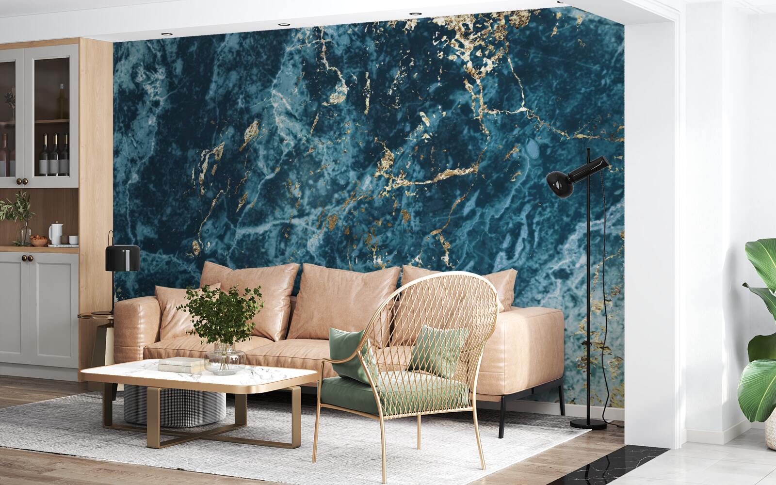 Fototapeta malachit streszczenie tło