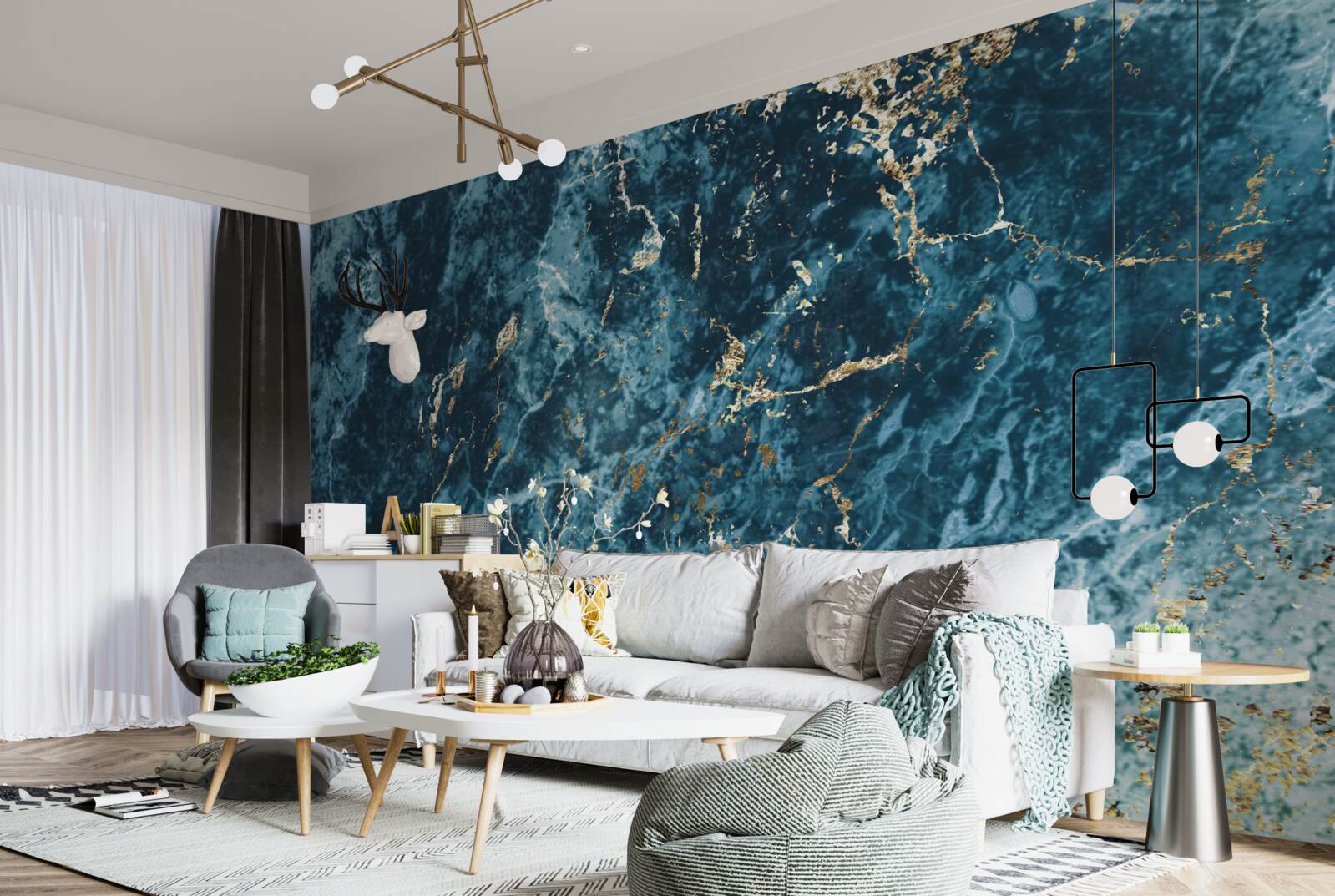 Fototapeta malachit streszczenie tło