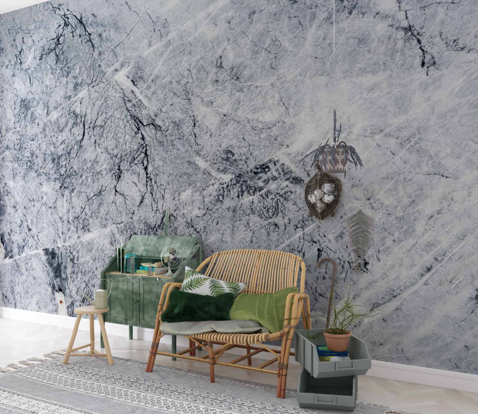 Fototapeta elegancki szary marmur