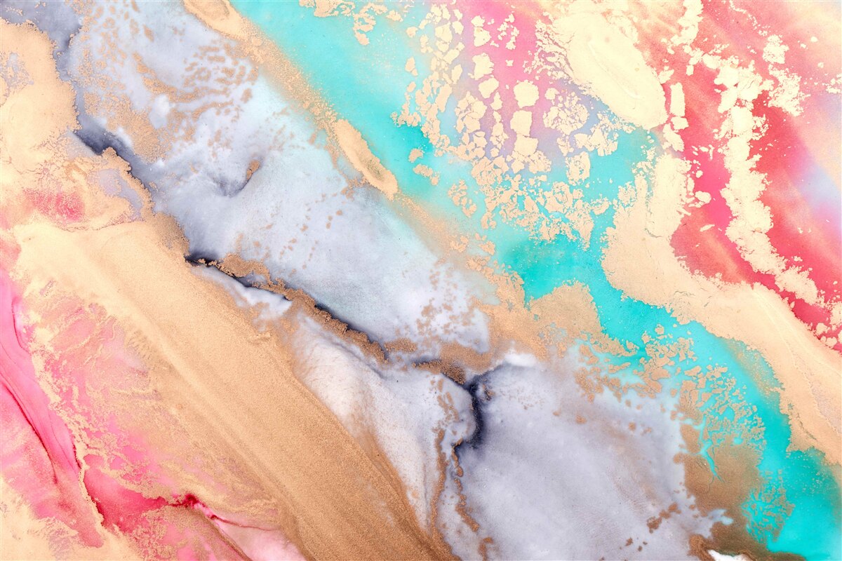 Fototapeta jasny tusz akwarelowy