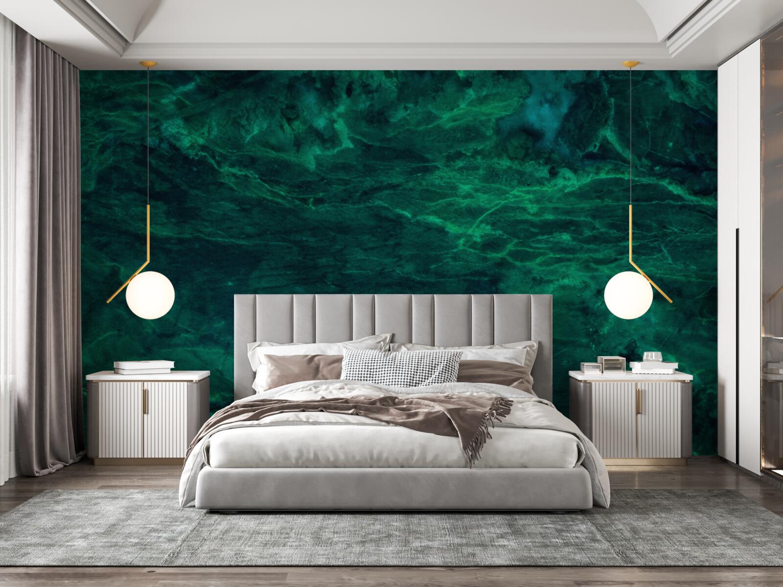 Fototapeta ciemnozielony marmur